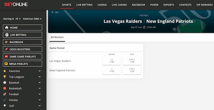 Inside look at BetOnline — a trusted name in NH sports betting.